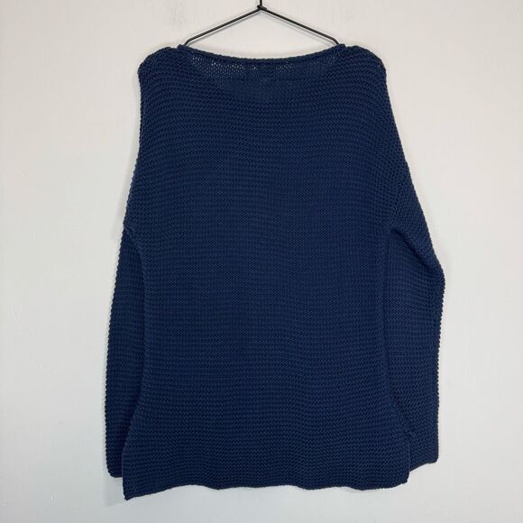 Sh*t That I Knit Navy Blue Scotia Sweater S - Picture 5 of 7
